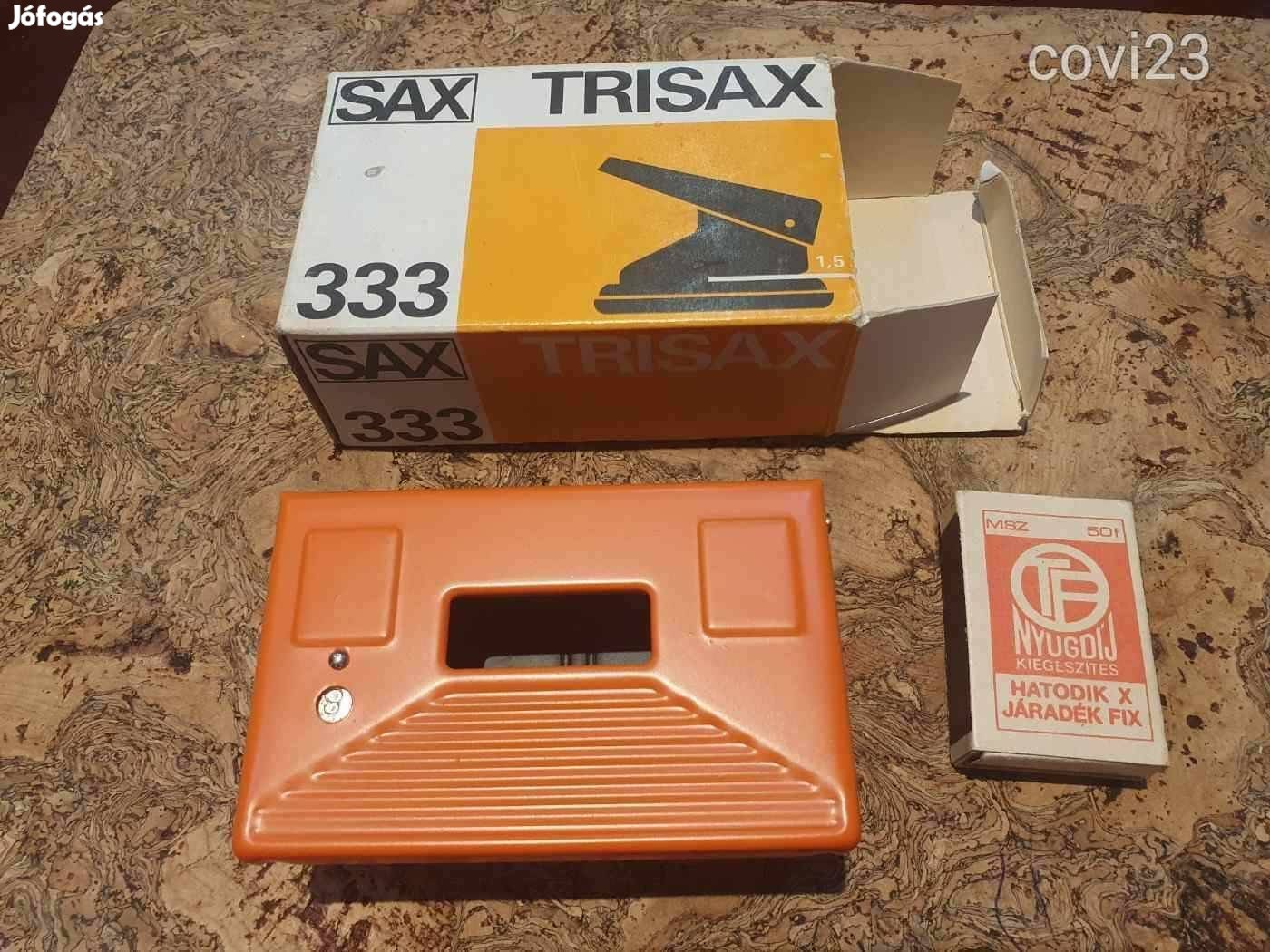 Retro sax trisax irodai lyukasztó nem volt használva kiváló árúk fórum