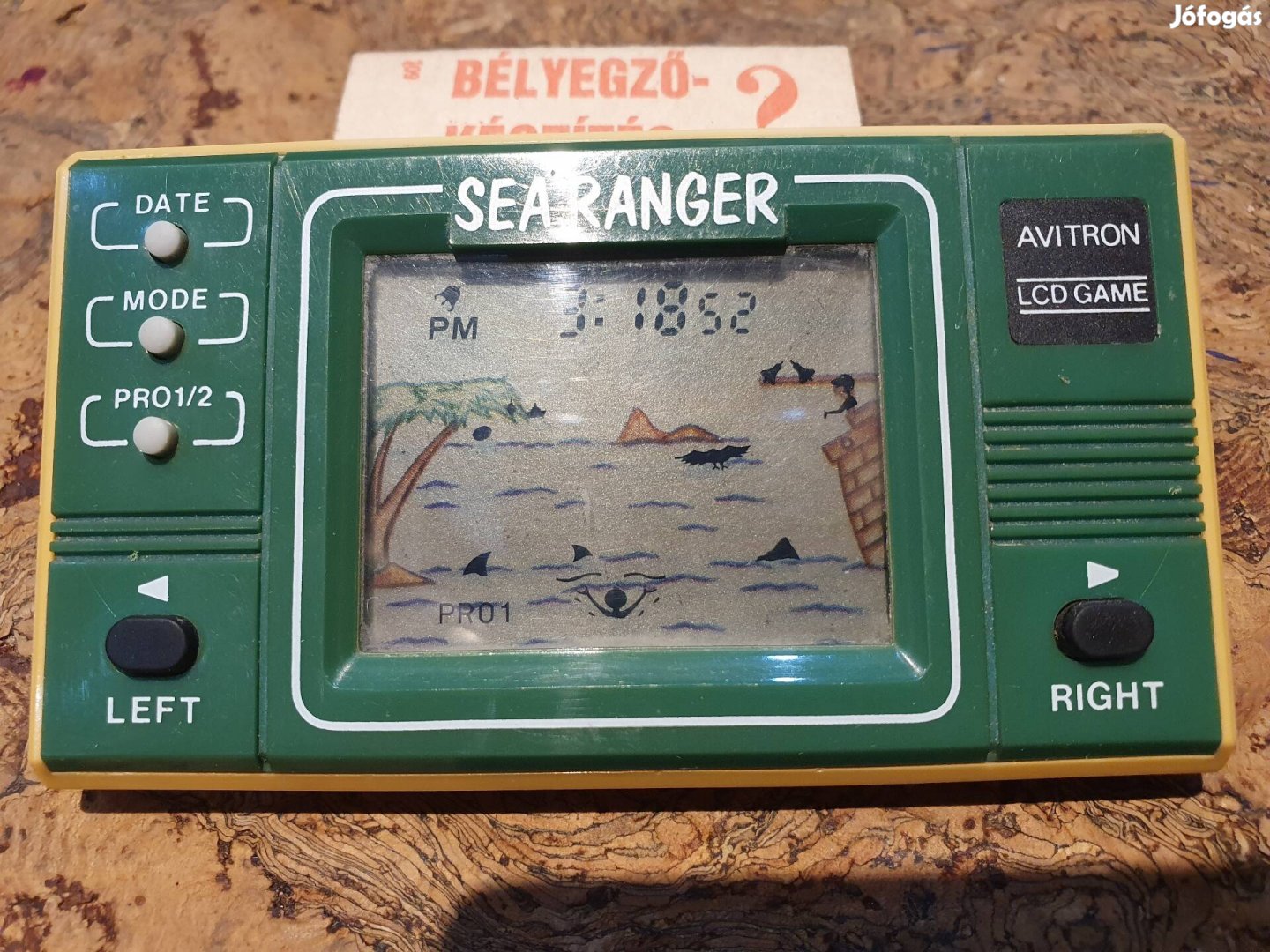 Retro sea ranger kvarcjáték lcd game 1981