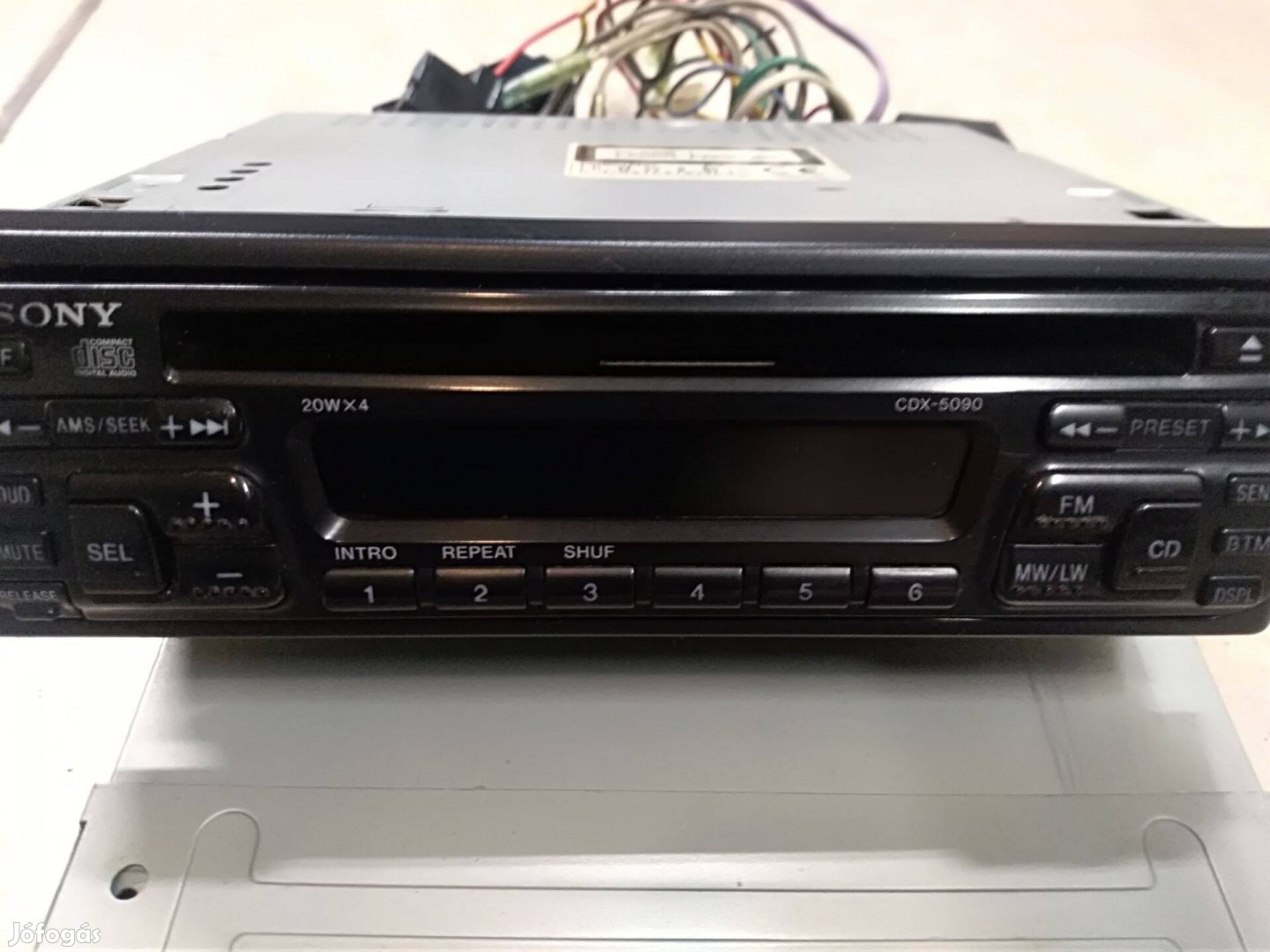 Retro sony autocd-rádió ,erősítő