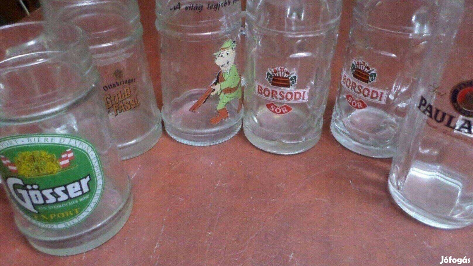 Retro sörös korsó