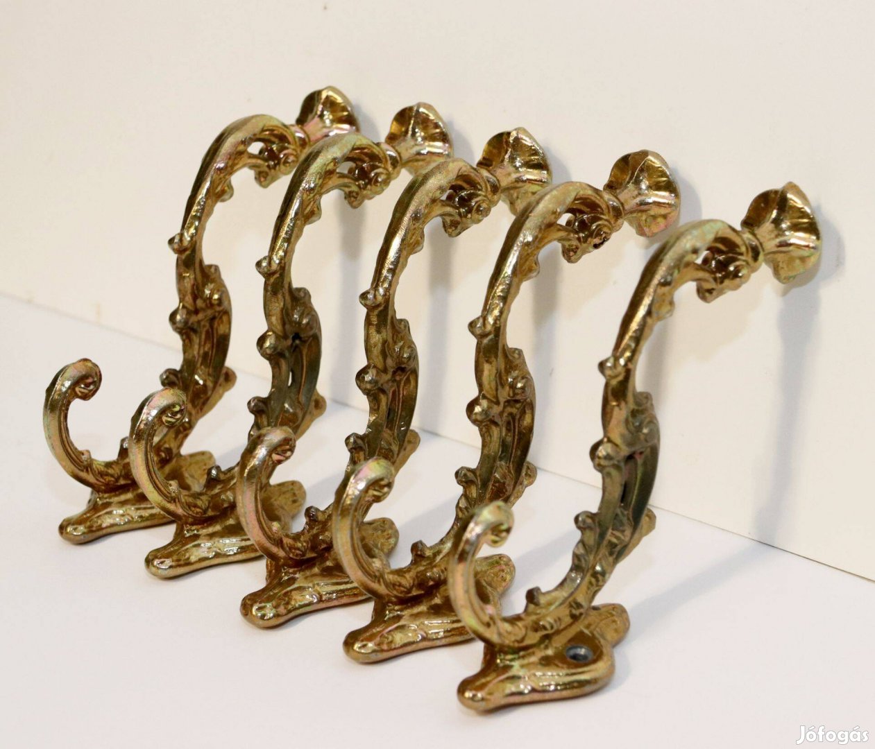 Retró stílusú fali fogas készlet