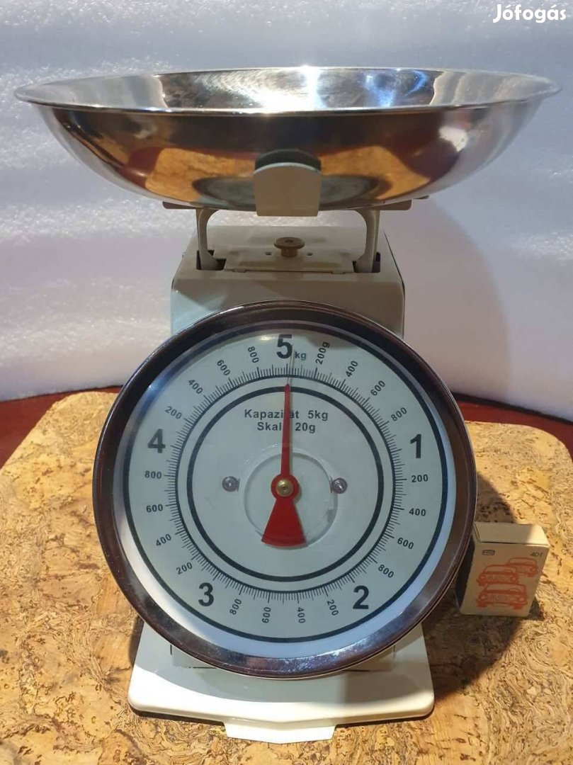Retro stílusú konyhai mérleg újszerű konyhai kiegészítő b4