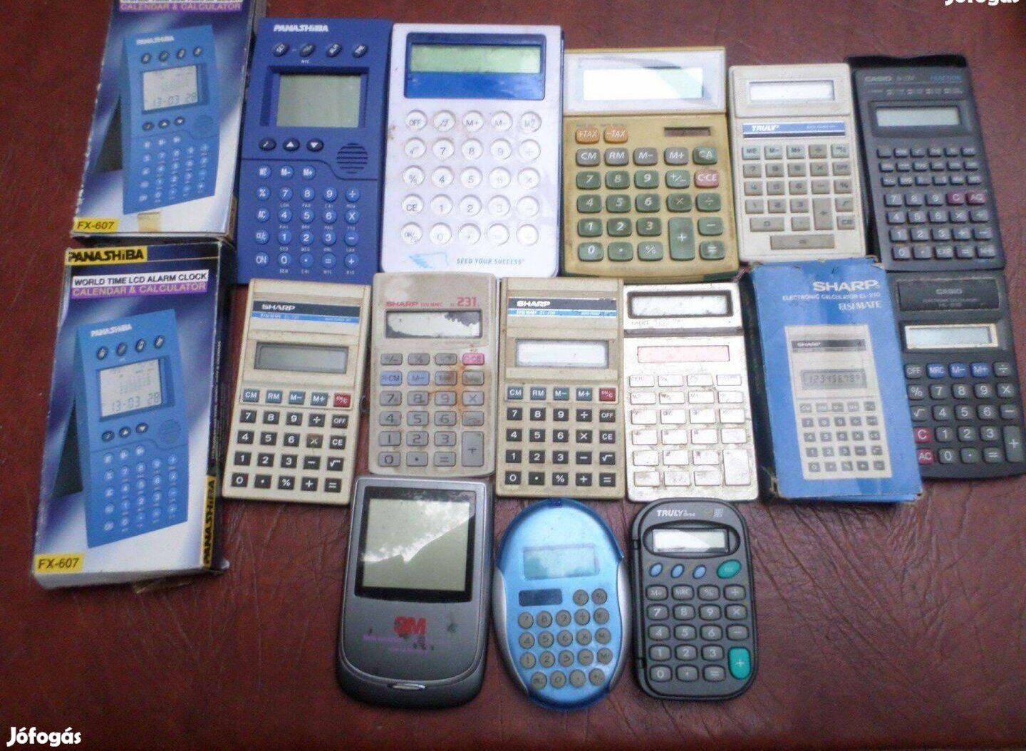 Retro számológép gyűjtemény