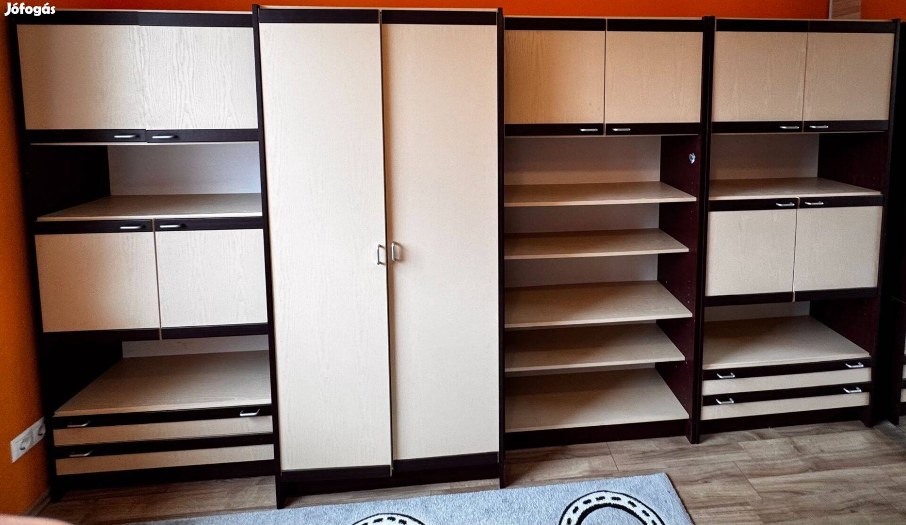 Retro szekrénysor 350cm eladó
