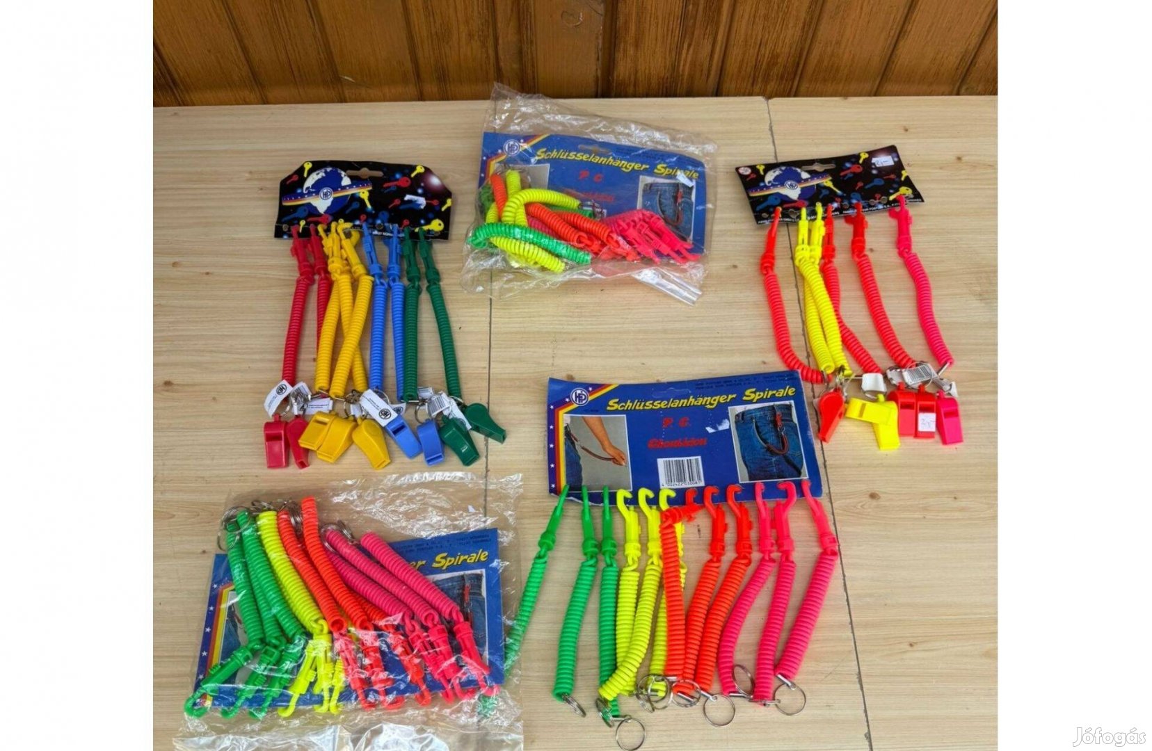 Retro színes kulcstartó csomag