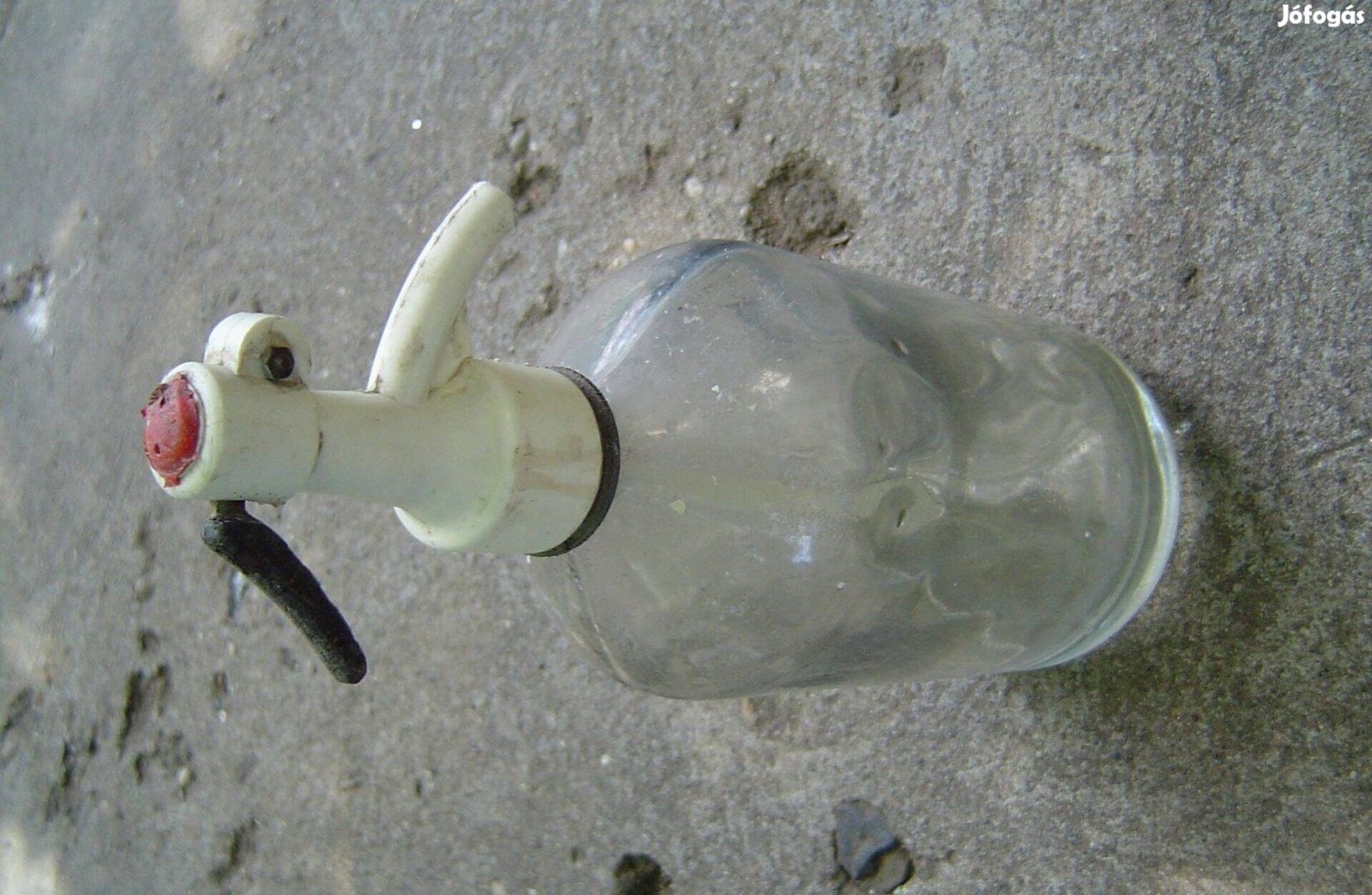 Retró szódás üveg