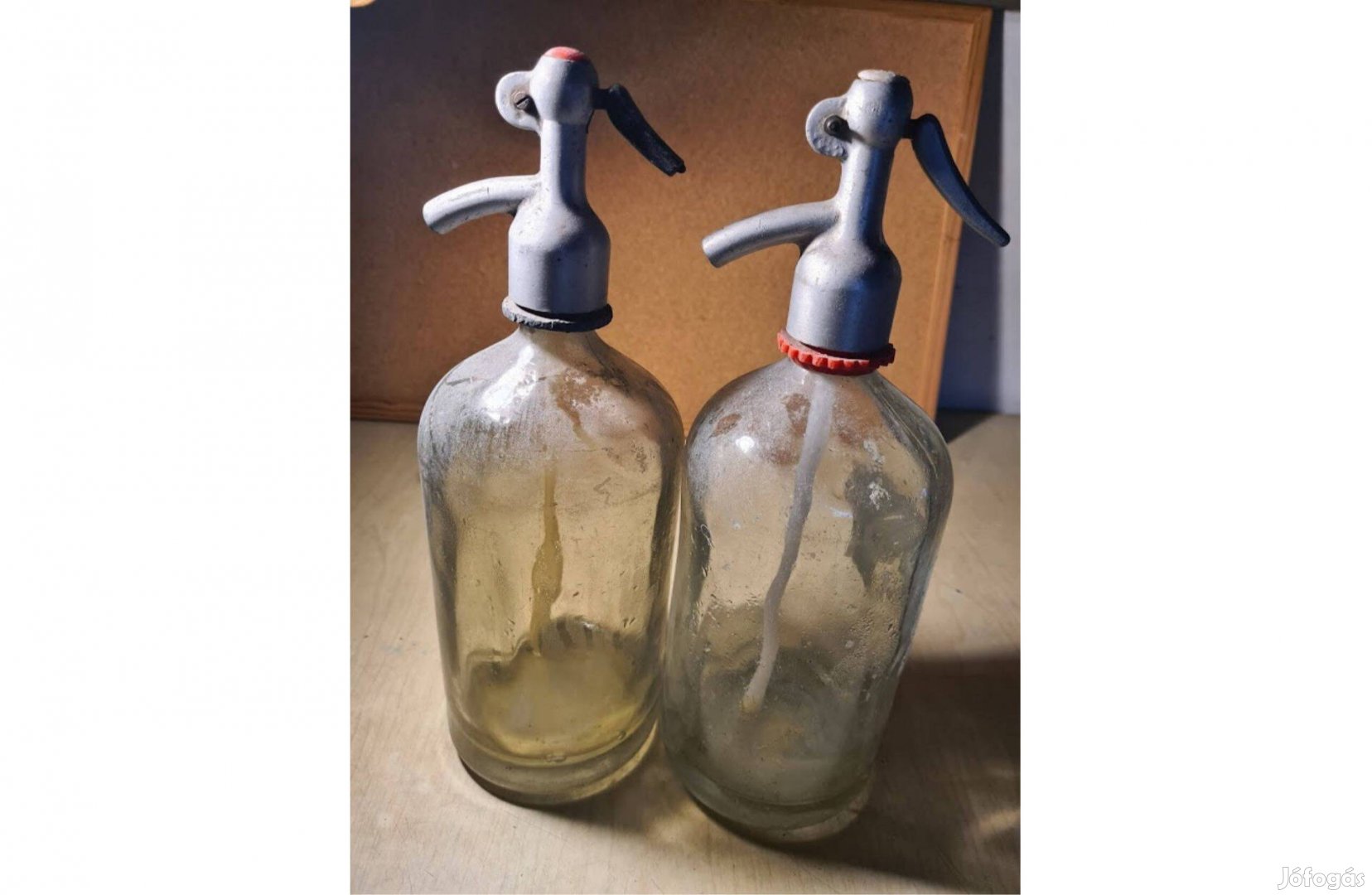 Retro szódásüveg párban