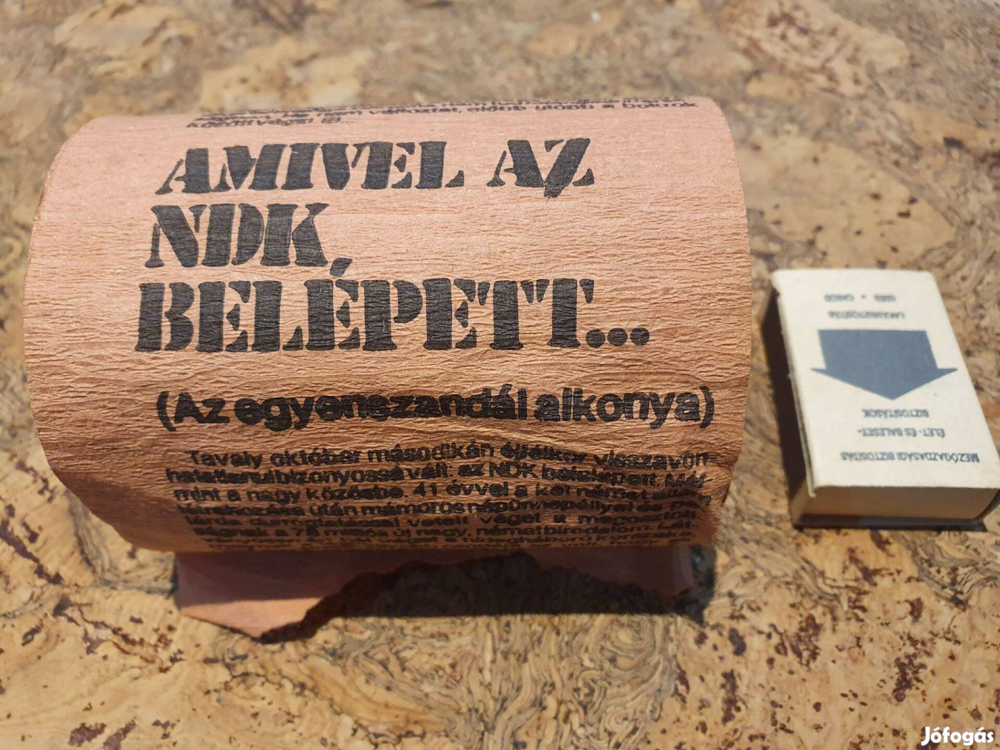 Retro szoreál wc papír érdekes hosszú írásokkal nincsbelőlem