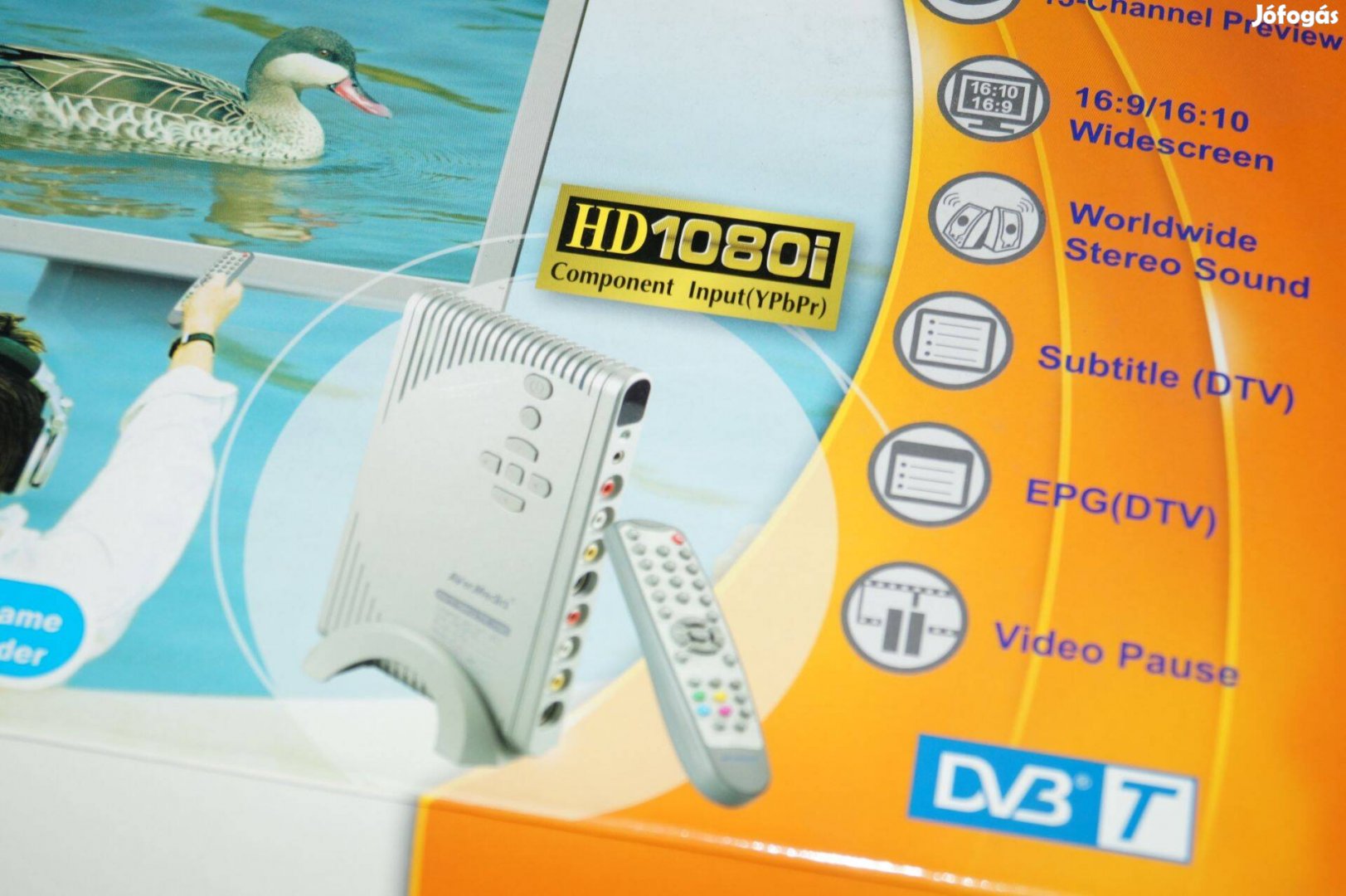 Retró tanya DVI set top box digitális analóg tv Full HD kép a képben