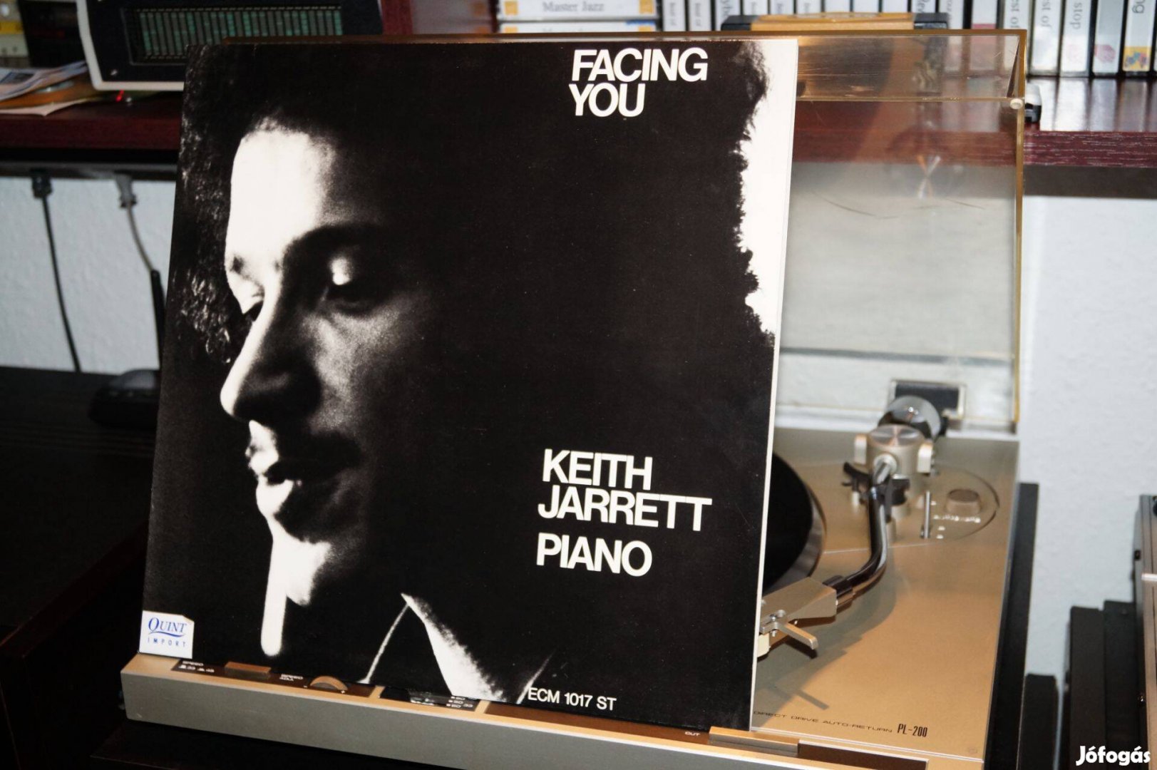 Retró tanya Keith Jarrett piano LP vinil bakelit hanglemez