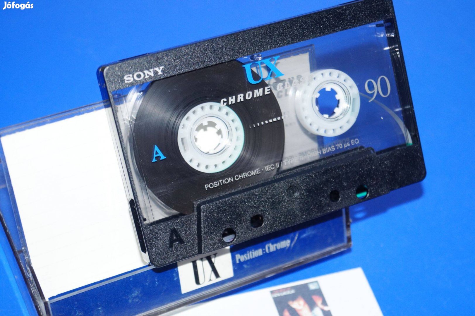 Retró tanya Sony UX 90 chrom magnó kazetta Ken Laszlo disco