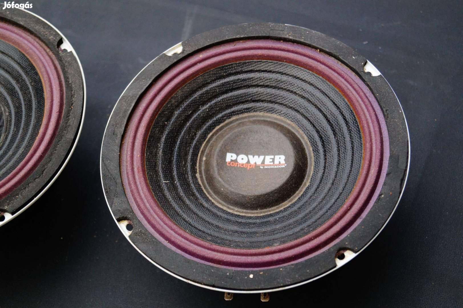 Retró tanya monacor hangszóró 15 cm 50 watt 2 db szép és jó