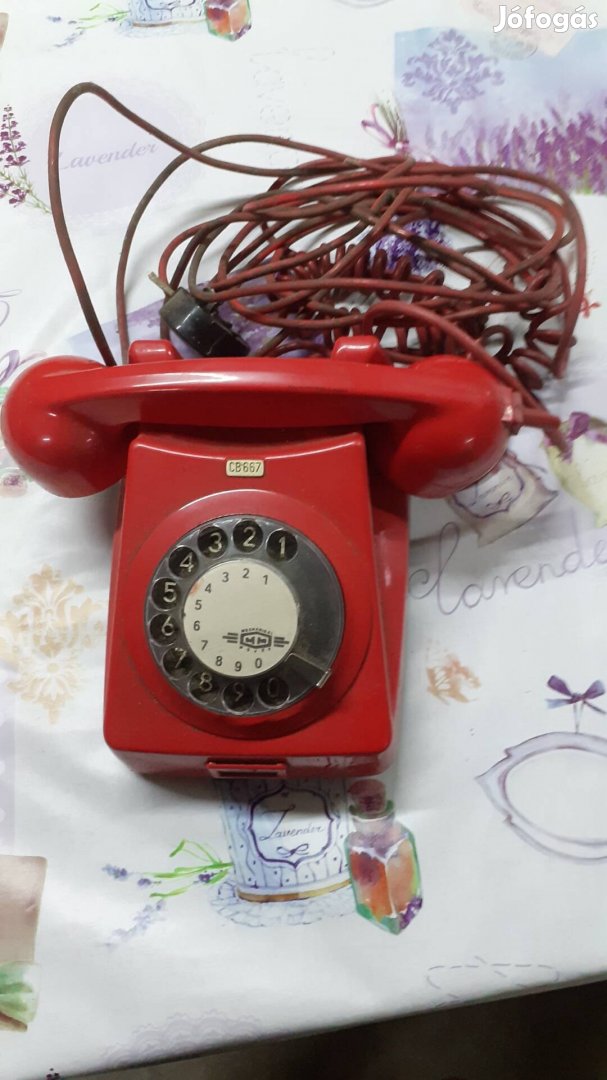 Retro tárcsás telefon