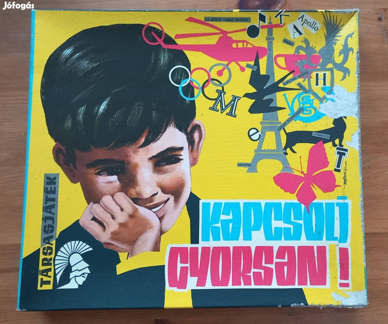 Retro társasjáték Kapcsolj Gyorsan!