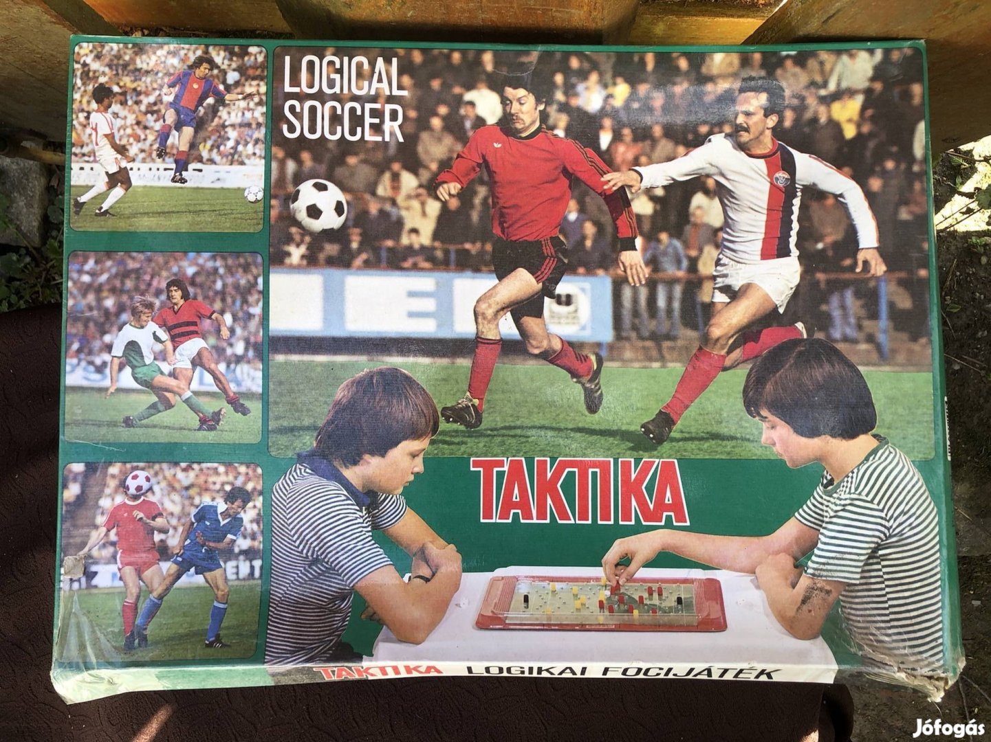 Retró társasjáték ,Logical Soccer:Taktika, focis játék 5000 Ft :Lenti