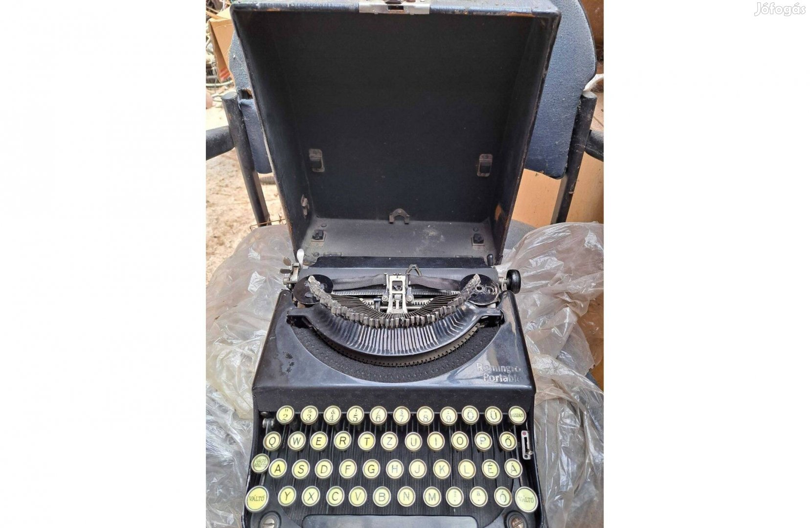 Retro táska írógép Remington portable