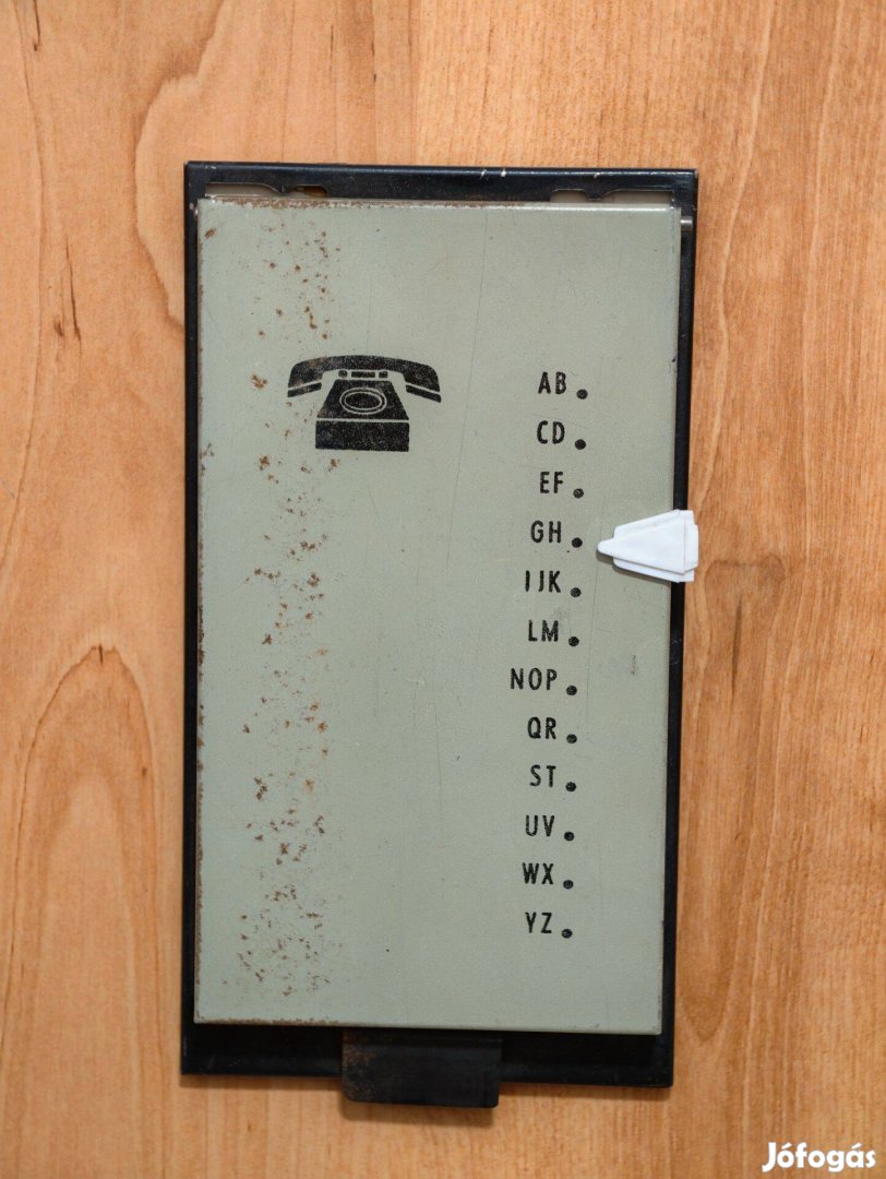 Retro telefonkönyv