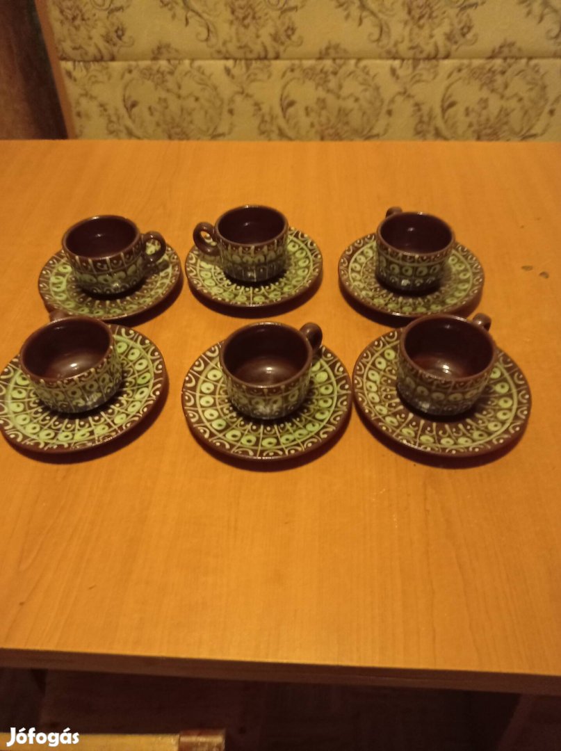 Retro típusú kávés készlet.