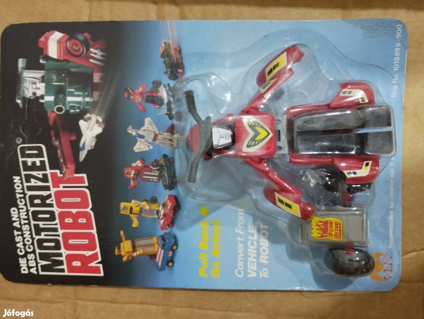 Retró trafikáru transformers másolat
