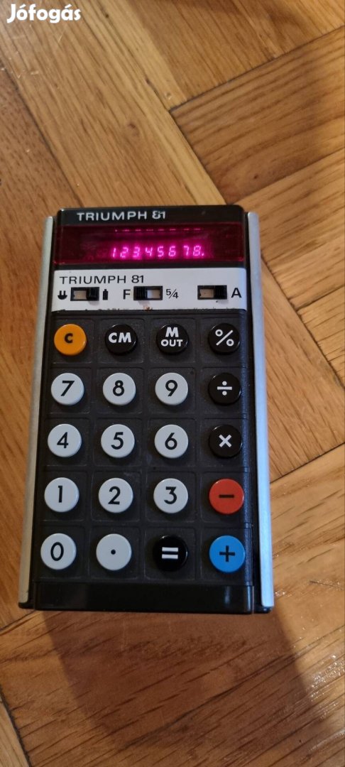 Retro triumph 81 számológép 