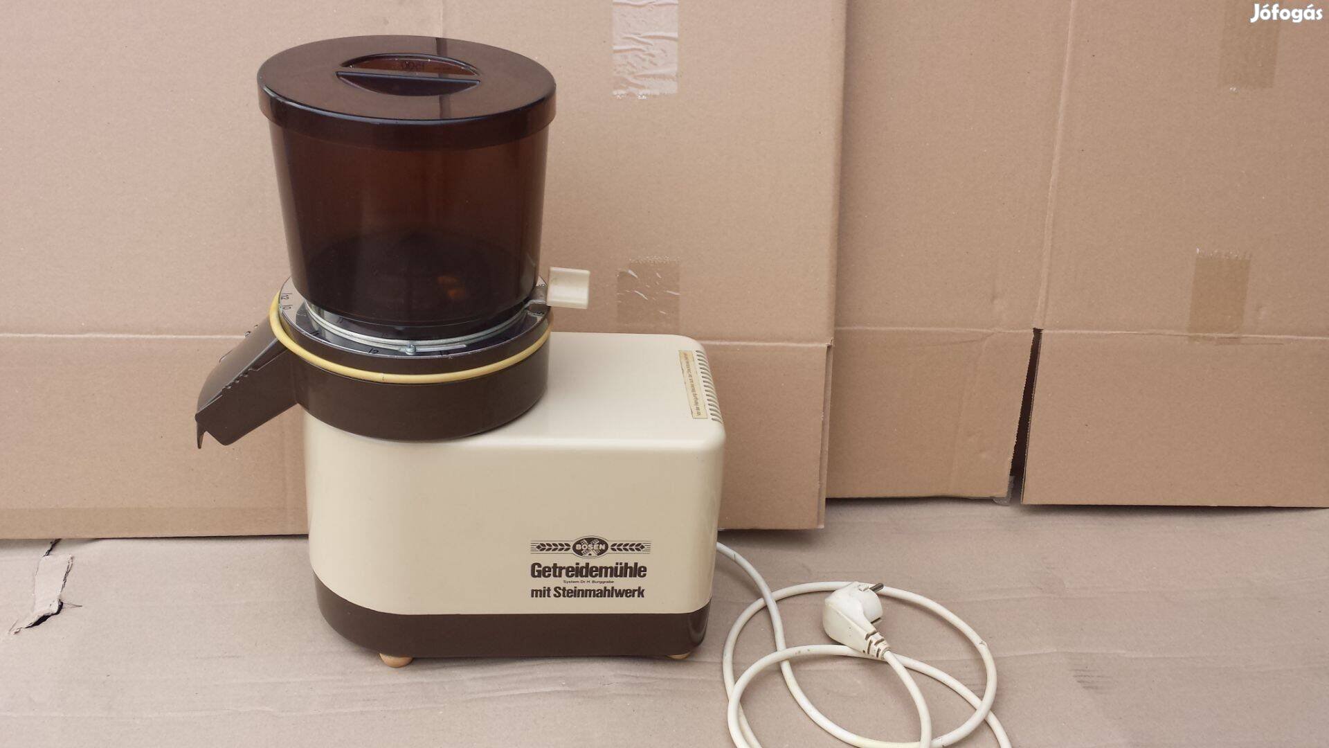 Retro újszerű 1987-évekből Bosen elektromos gabonadaráló malomdaráló