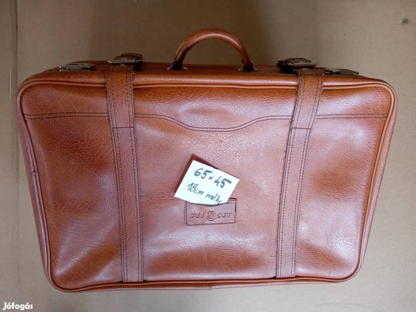 Retro utazó bőrönd