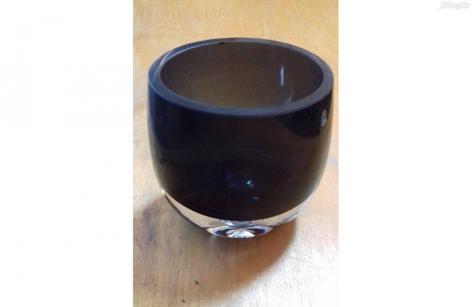 Retró üveg váza kisebb