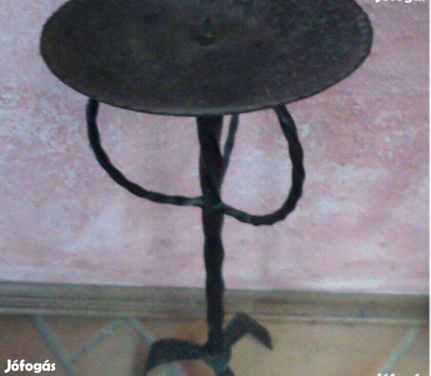 Retro vas gyertyatartó kézműves