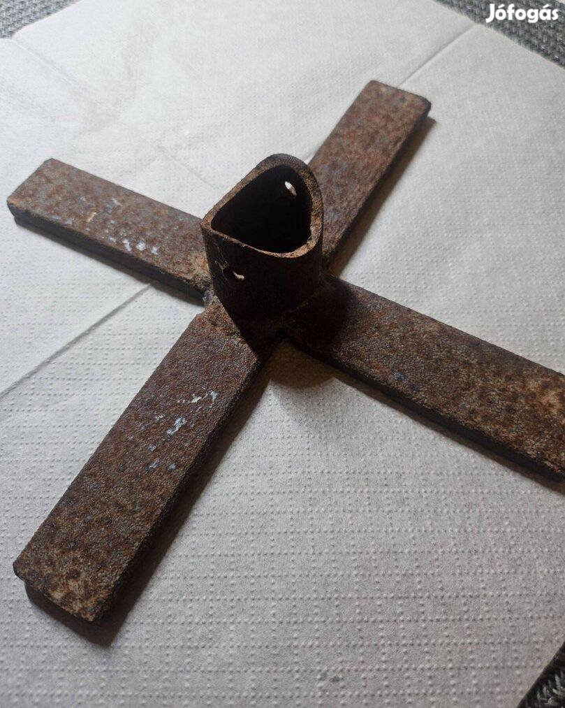 Retro vas karácsonyfa - fenyőfa talp tartó