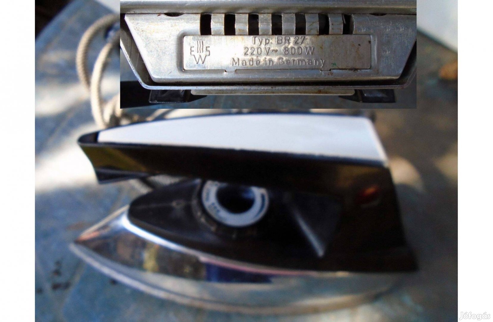 Retró vasalók, 2 féle Érden