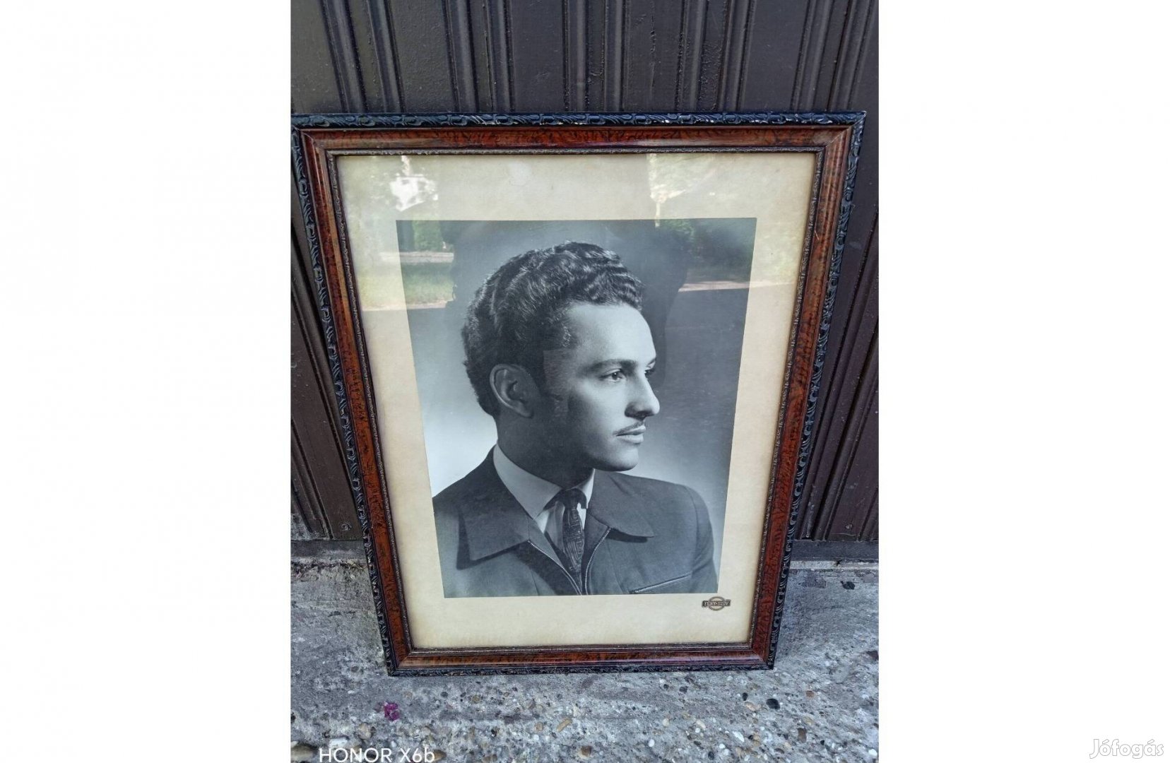 Retro vintage régi fénykép ,szép keretben