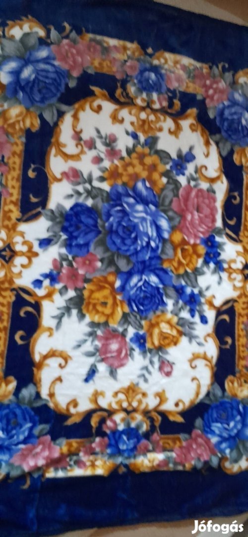 Retró virágmintás nagy plédek 150220cm - 2 db