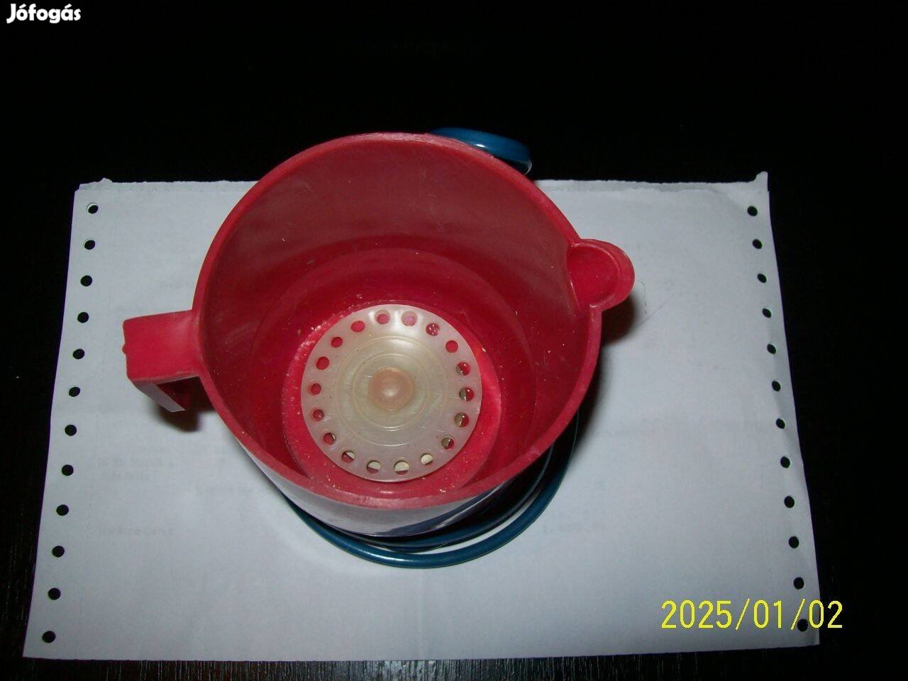 Retro vízforraló pohár-Szocialista emlék Működik