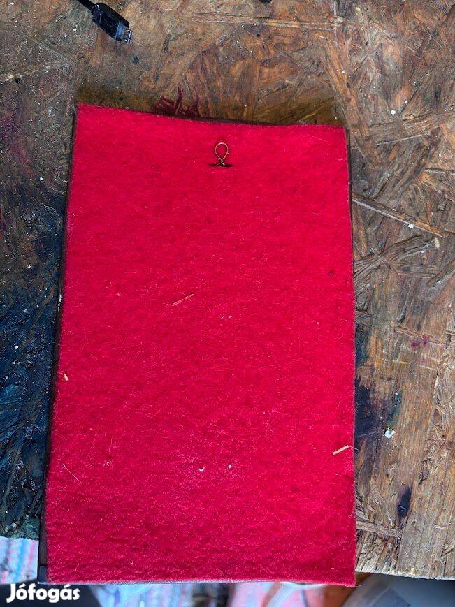 Retró vörösréz falikép Egyiptomi női portré Tökéletes