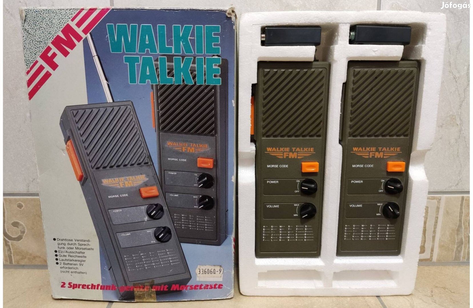 Retro walkie talkie