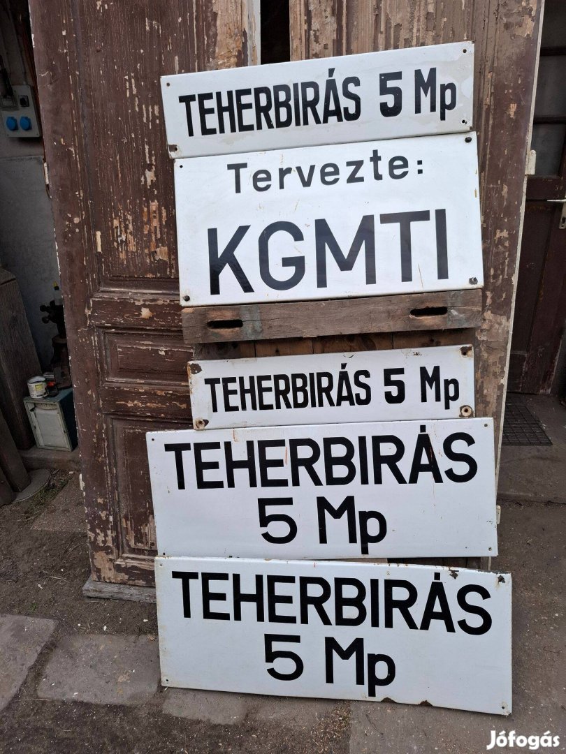 Retro zománctáblák