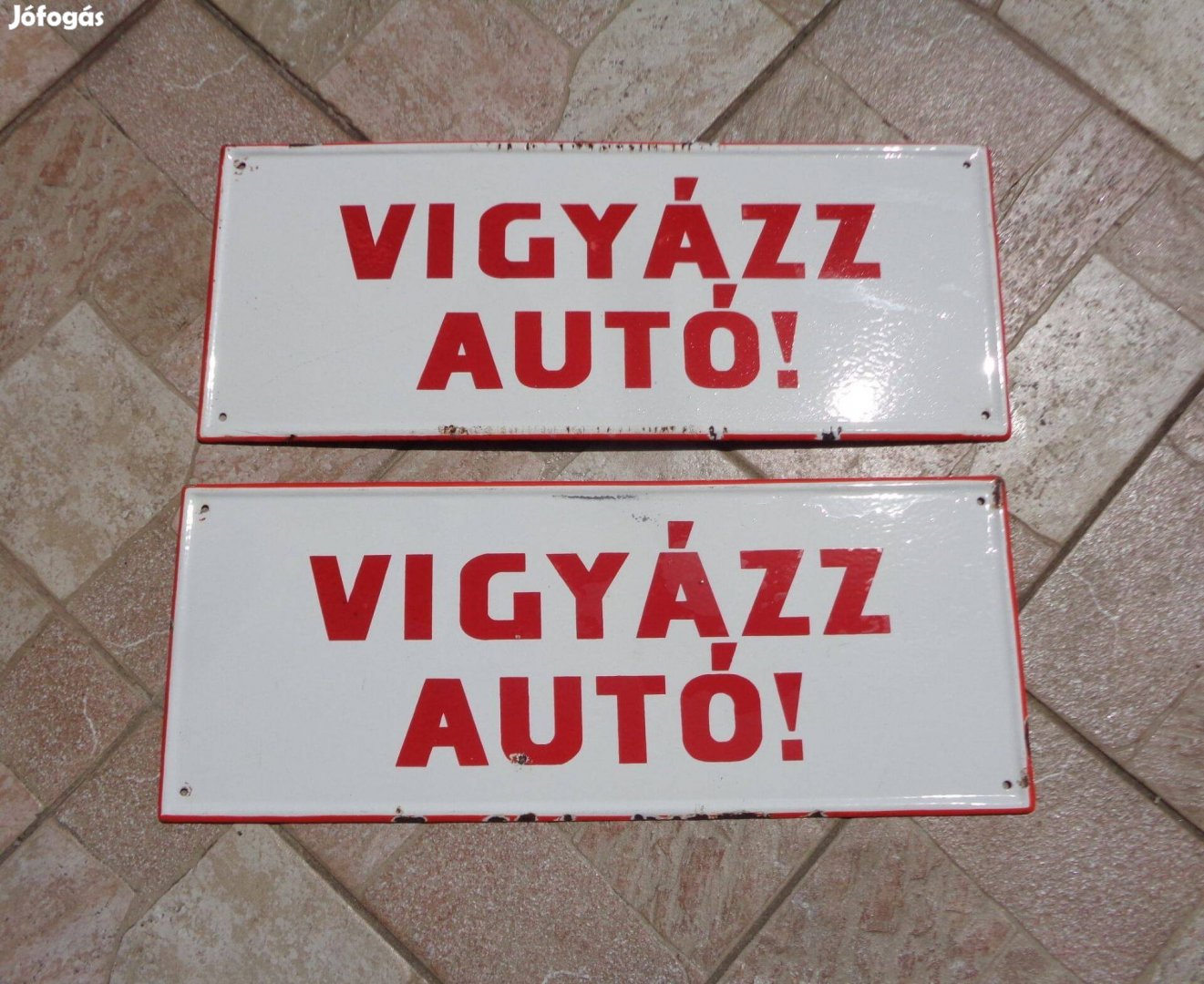 Retró zománctáblák eladó