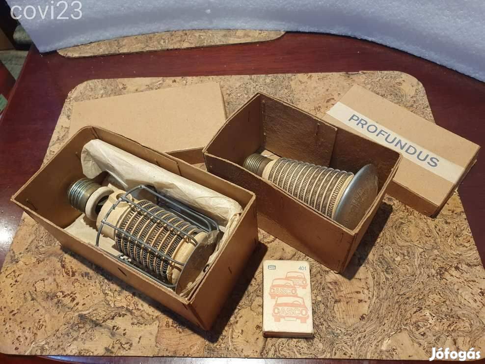 Retro zsírúj hősugárzó betétek dobozukban egyesével