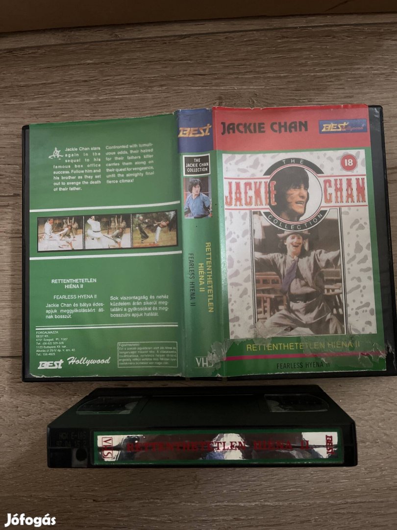 Rettenthetetlen hiéna 2 vhs 