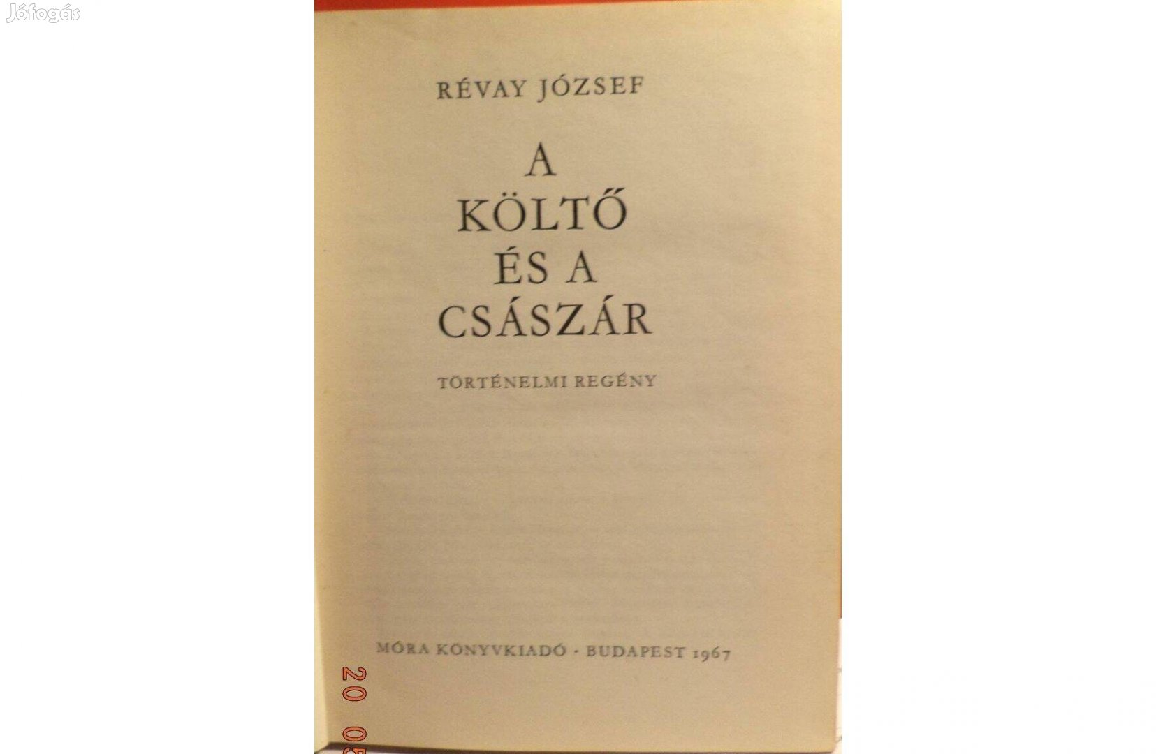 Révai József: A költő és a császár