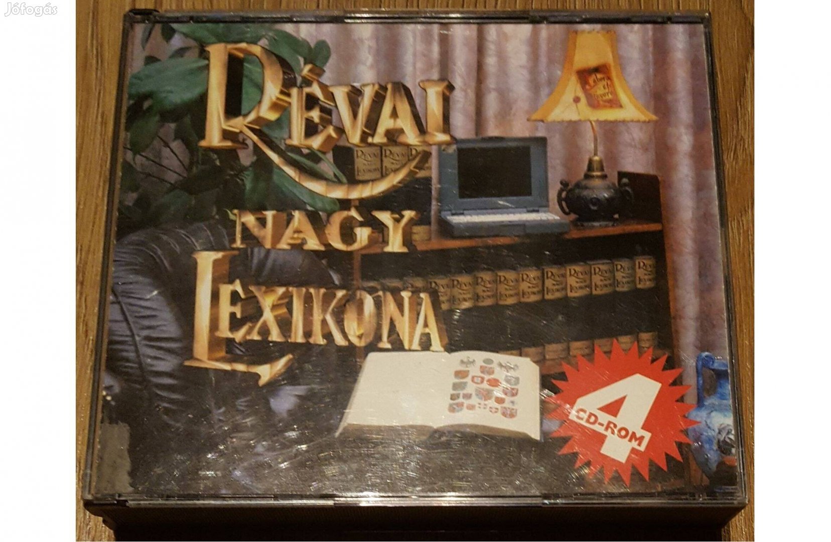 Révai Nagy Lexikona 4 CD-s kiadása 1996-ból