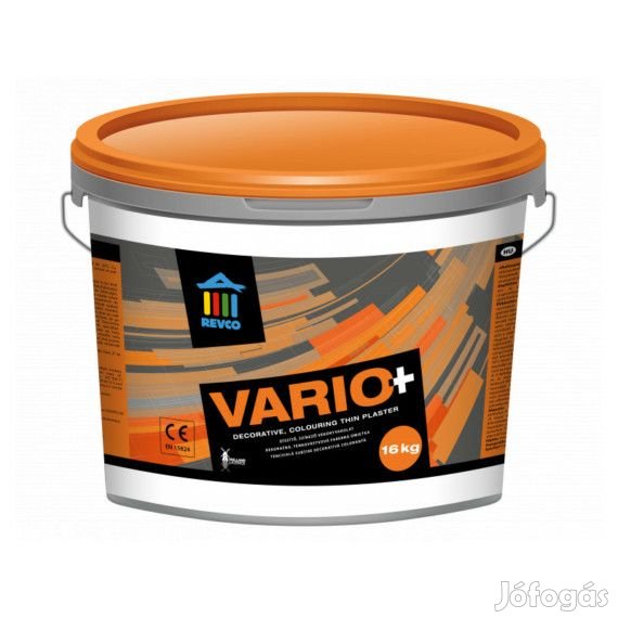 Revco Vario Struktúra gördülő vékonyvakolat 16 kg, fehér