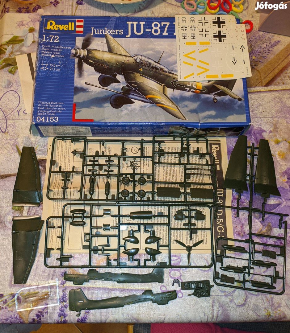 Revell Ju-87 Stuka makett