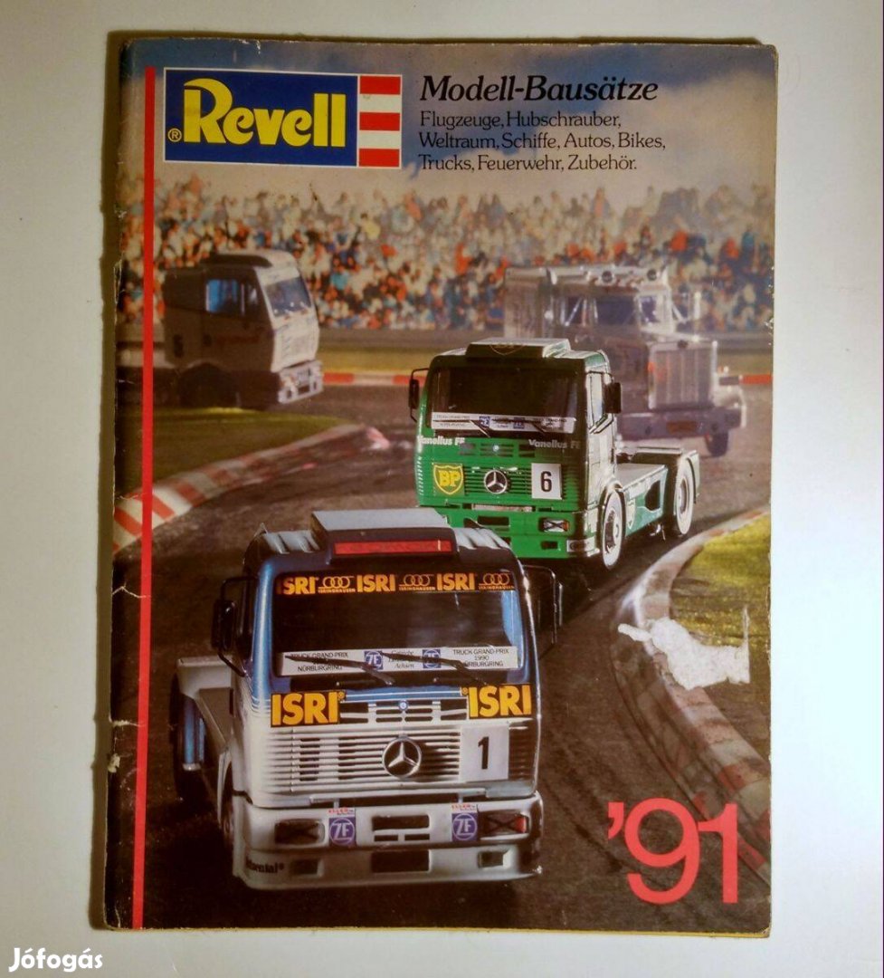 Revell Katalógos 1991 (Német) 9kép+tartalom