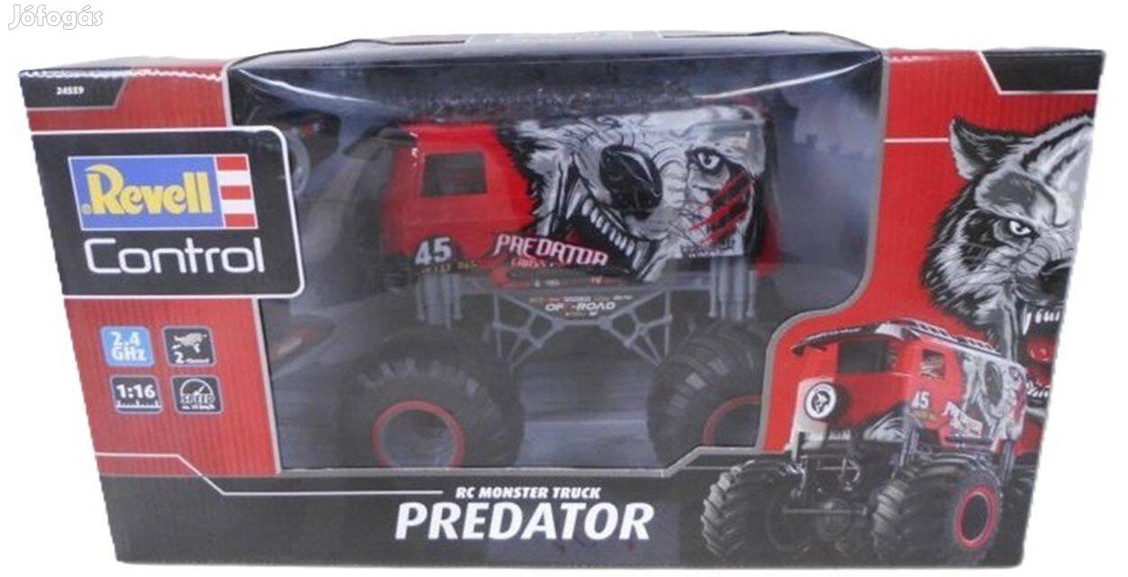 Revell Monster Truck Predator 1:16 RC bontatlan állapotban eladó!