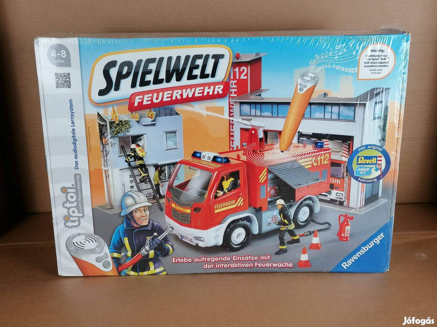 Revell Ravensburger interaktív tűzoltó autó és tűzoltó állomás eladó!