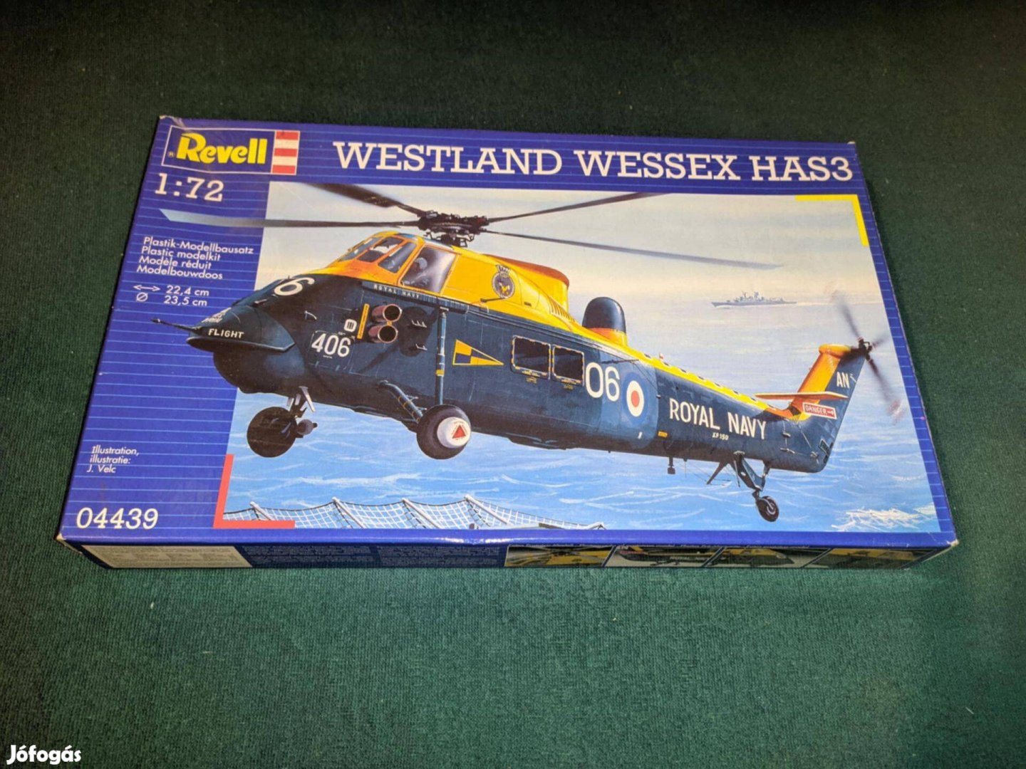 Revell Westland Wessex makett