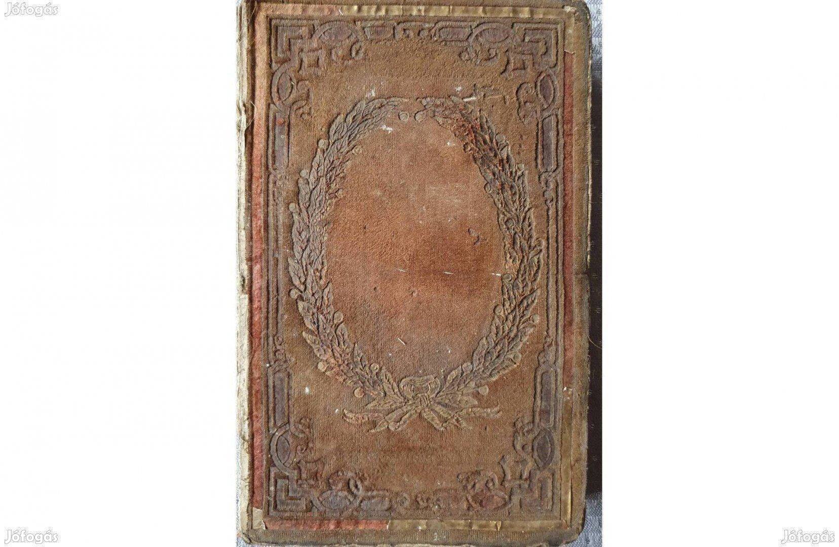 Révész Bálint Imakönyv 1. kiadás 1856 antik könyv