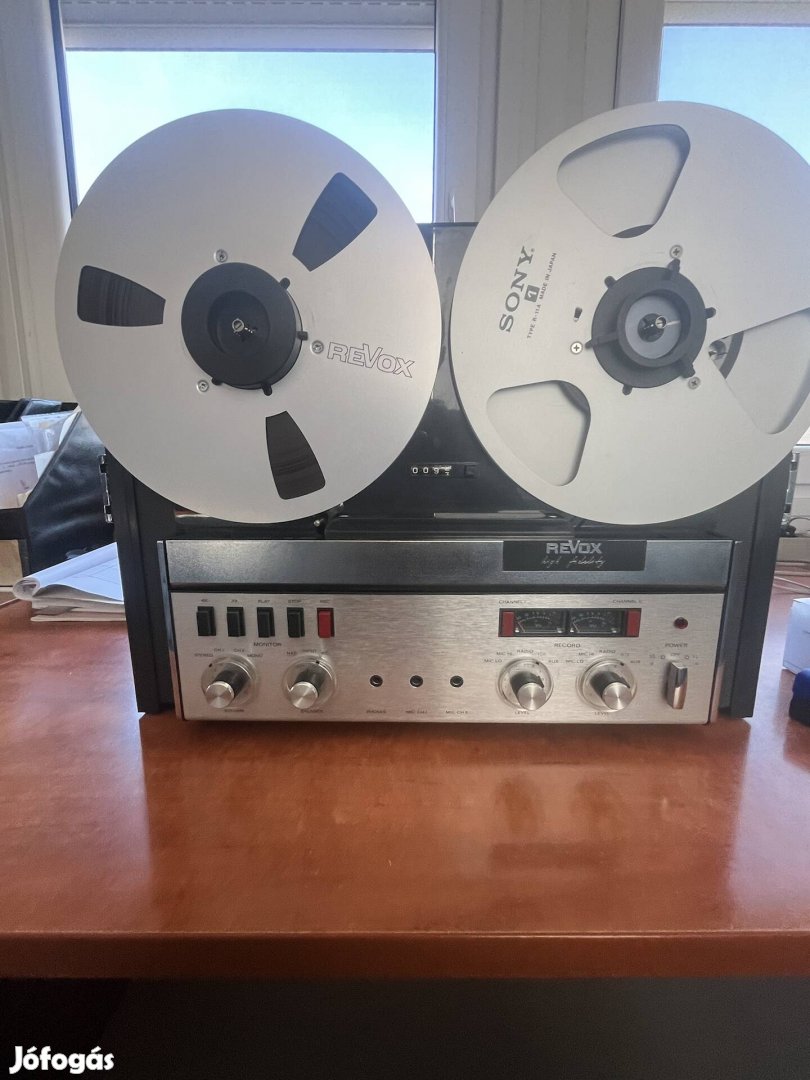 Revox A77 MK 2 negyedsávos magnó