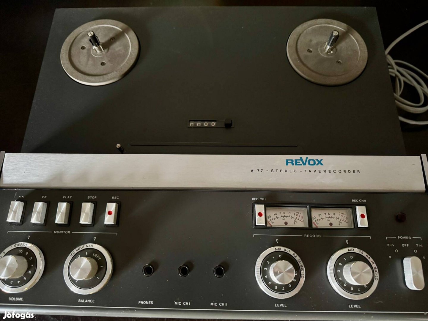 Revox A77 MK IV szalagosmagnó 1/4 sávos